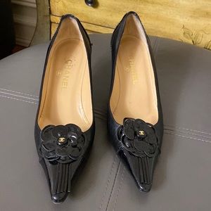 Authentic Chanel Leather Shoes